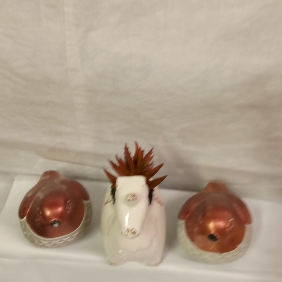 💕OLD East Main Animal Figurines Planters,Greenery Window Seal/Shelf Decor - Picture 3 of 8